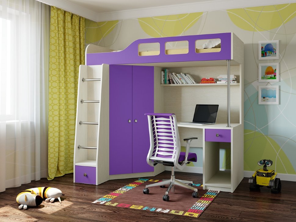 Кровать-чердак Астра 7