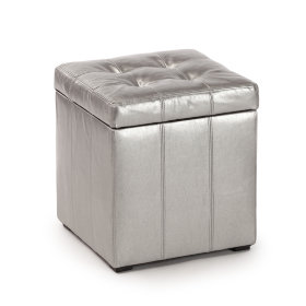 Большой пуфик кожаный Парма-2