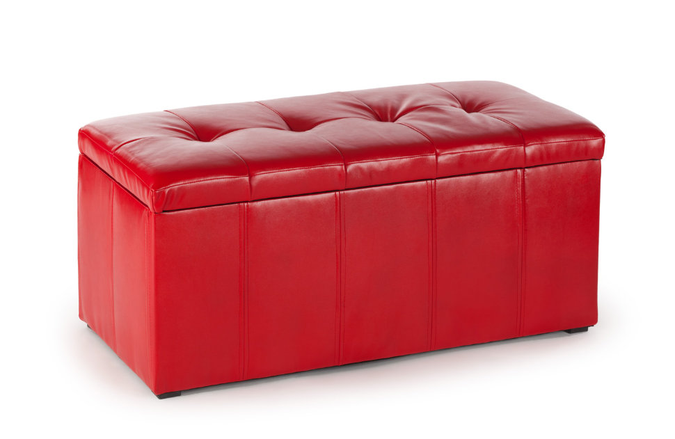 Большой пуф кожаный Парма-3