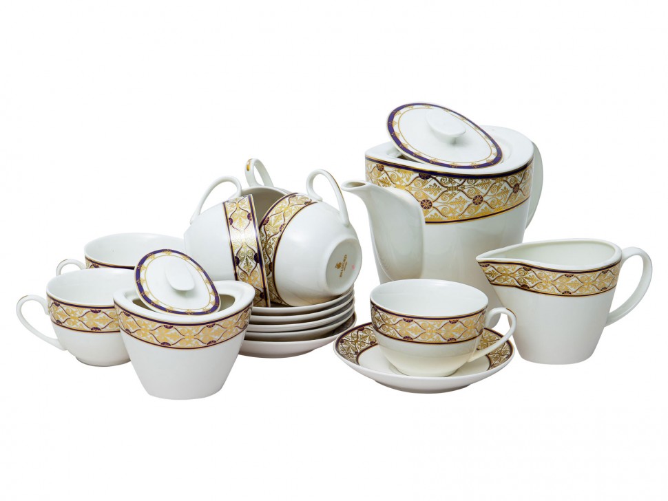 Чайный сервиз Эстелла Голд 17 предметов