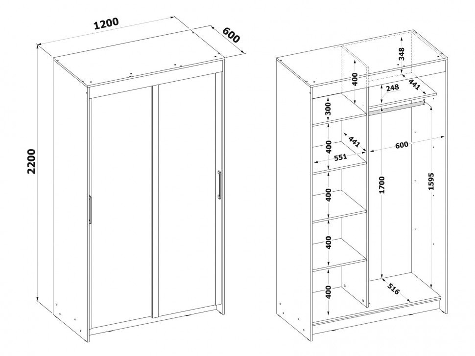 Шкаф-купе Вернон
