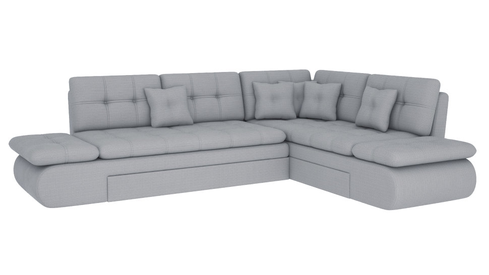 Угловой диван Степ Тайм с трещотками