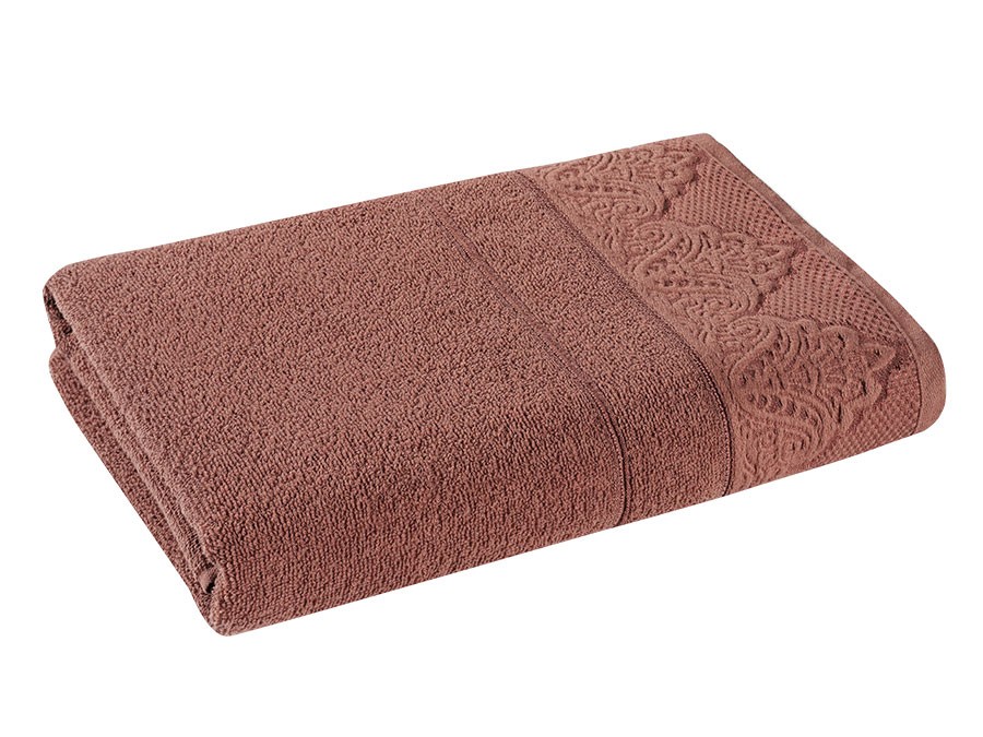 Полотенце махровое "KARNA" жаккард SIESTA (70x140) см