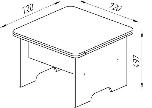Кухонный стол Альтер