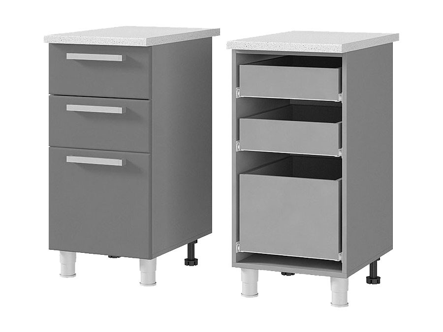 Угловой кухонный гарнитур Монро Бланш 200 х 160 см