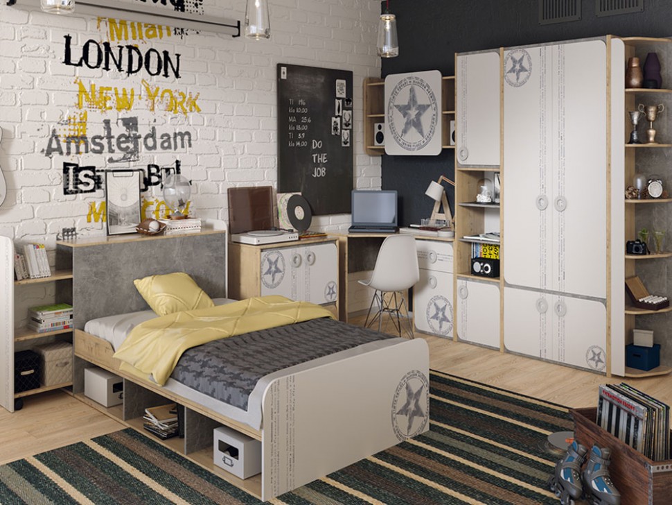 Комплект детской мебели Мегаполис