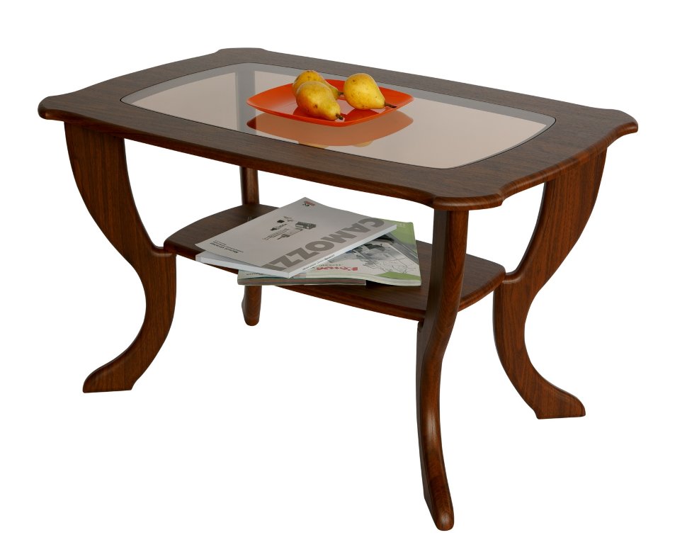 Журнальный столик Стол журнальный "Маэстро" + стекло СЖС-01