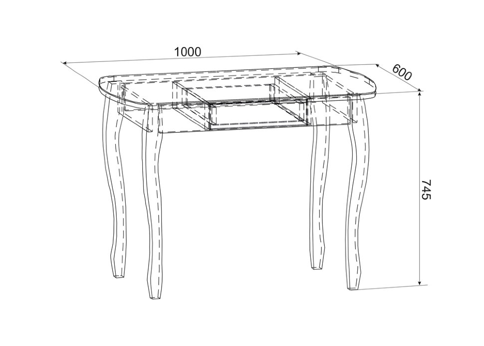 Кухонный стол Экстра 1
