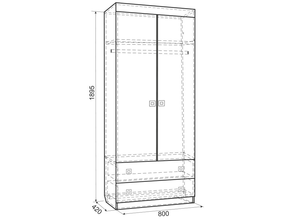Детский шкаф Форсаж