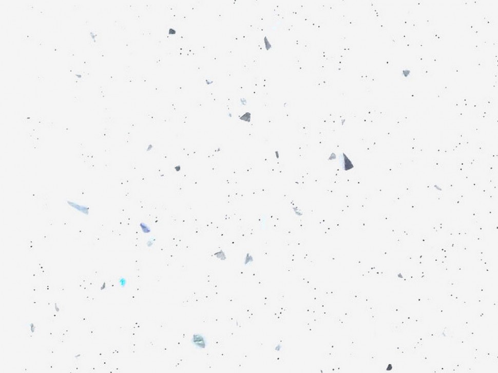 Столешница Ледяная искра Белый глянец