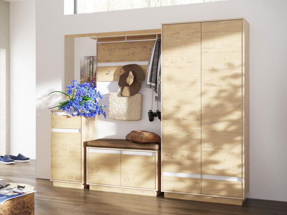 Настенная вешалка Вешалка  013.33 Вирджиния / Вешалка  013.35 Вирджиния