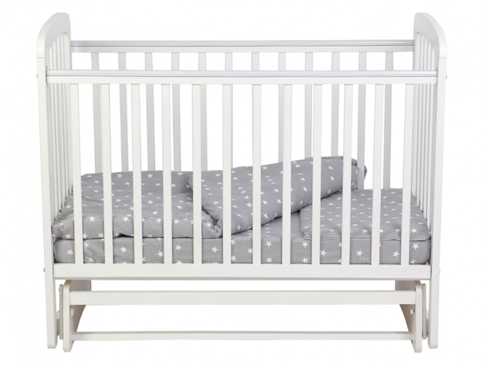 Кроватка для новорожденных Олли с маятником