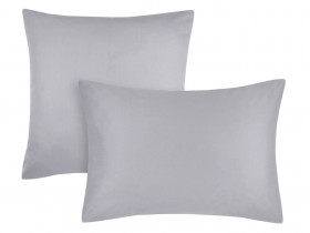 Комплект наволочек Нелли темно-серый