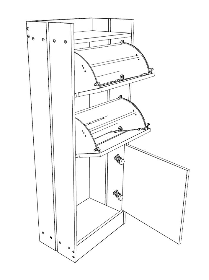 Обувница Розали