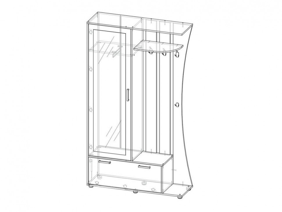 Прихожая Домино