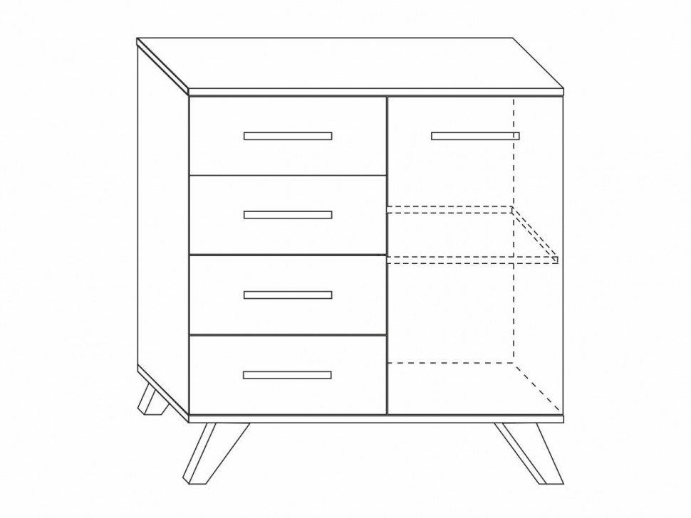 Комод Вега Скандинавия