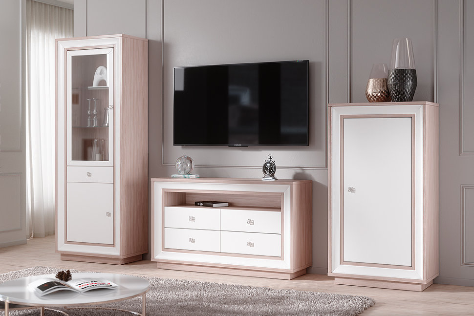 Шкаф-витрина Прато