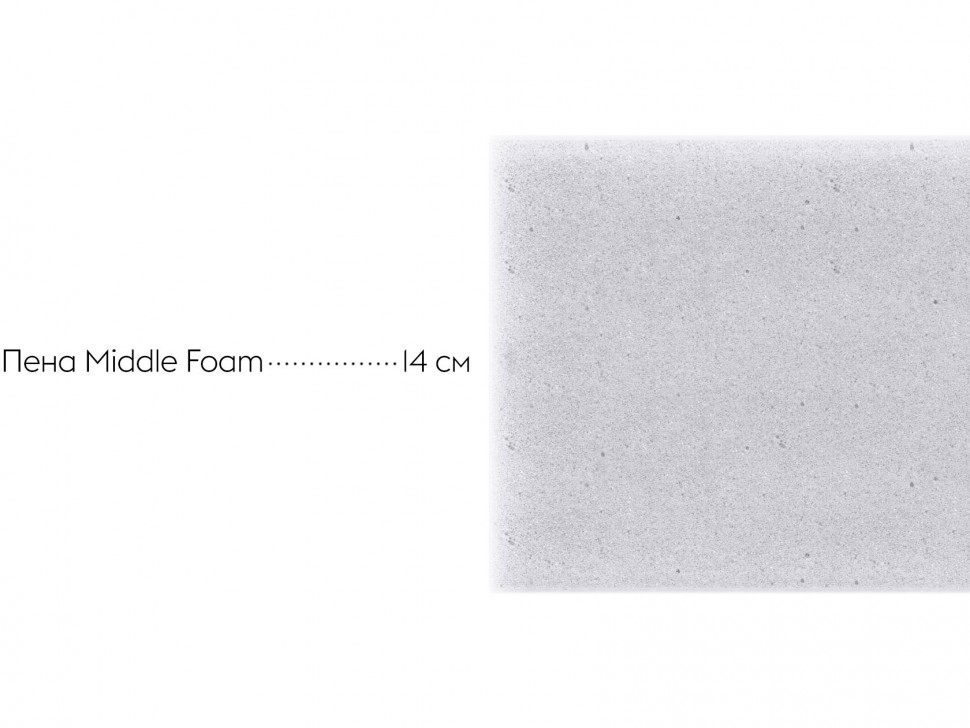 Беспружинный матрас First 15