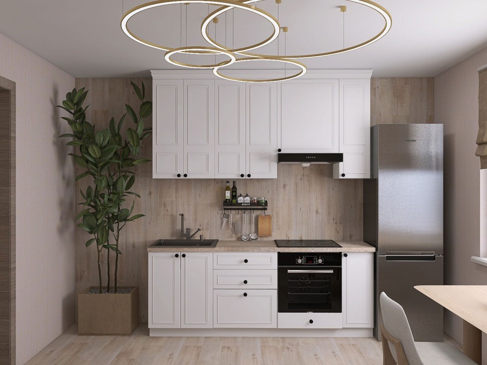 Кухонный гарнитур Бьянка 210 см