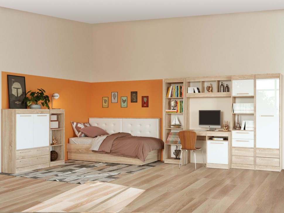 Кровать Кровать Оксфорд Лайт 90х200