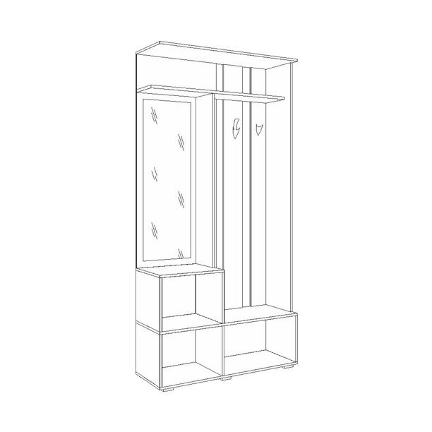 Прихожая Глория 105/02 М