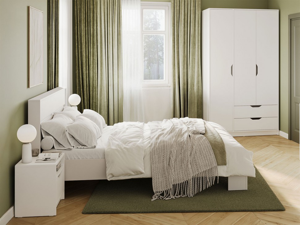 Распашной шкаф Руна 3 двери