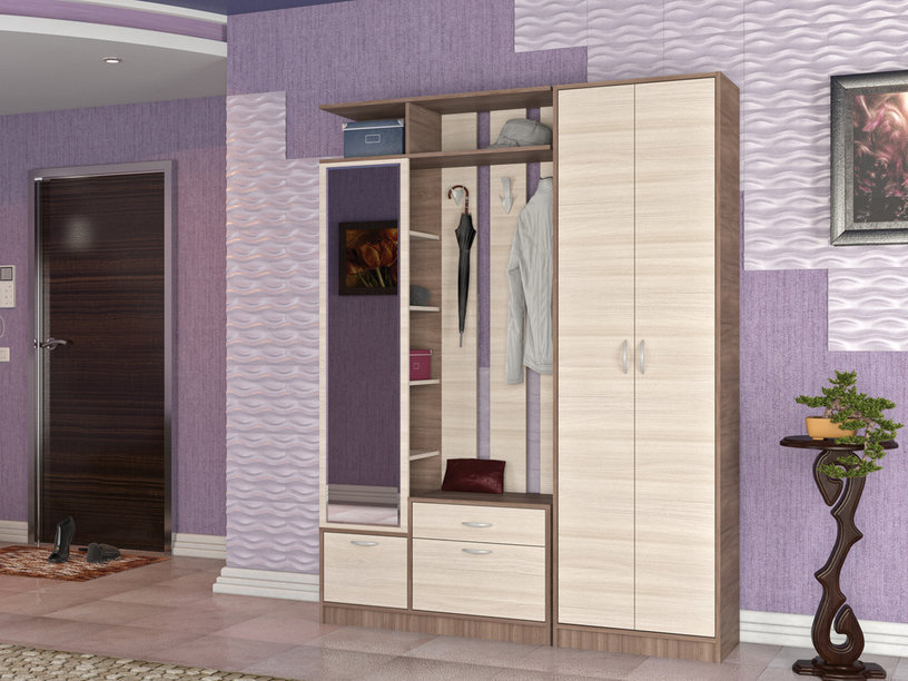 Прихожая Глория 136/02 Р Прихожая