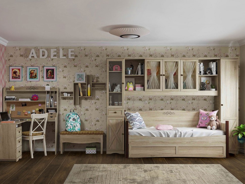 Односпальная кровать Адель 80