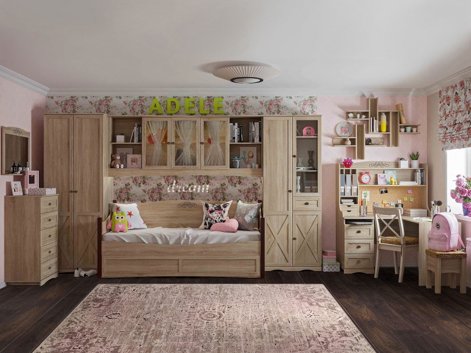 Односпальная кровать Адель 80