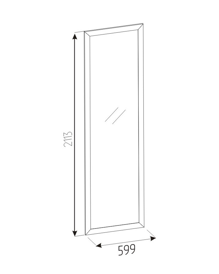 Настенное зеркало Шерлок