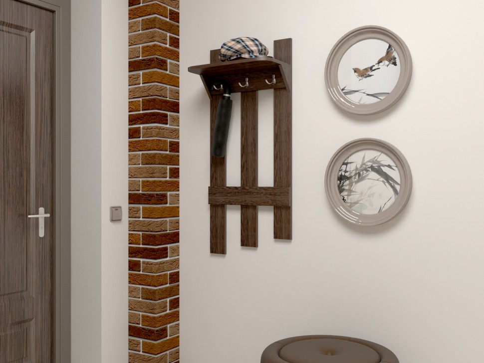 Настенная вешалка Каскад мини