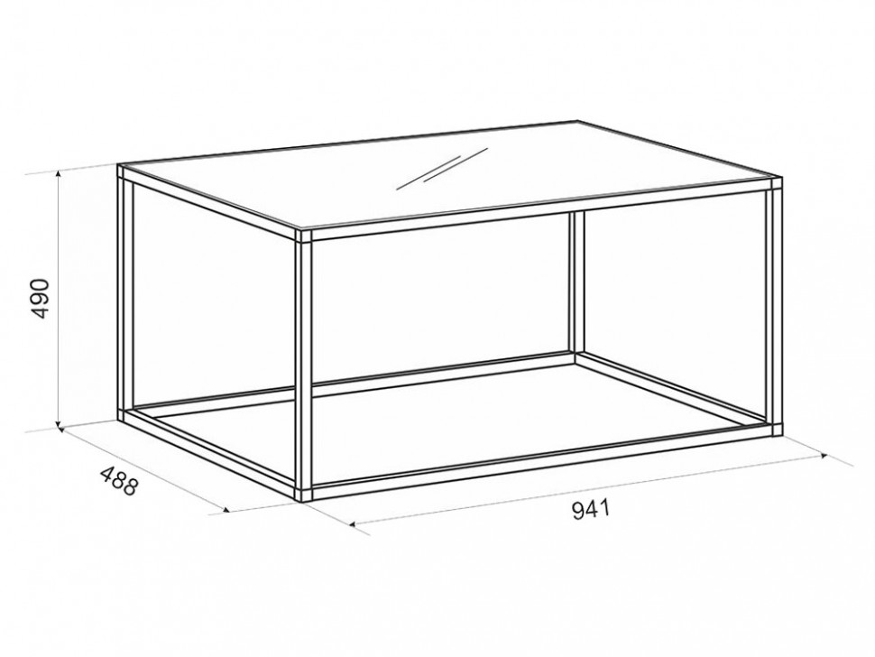Журнальный столик Стол журнальный Стиль 2