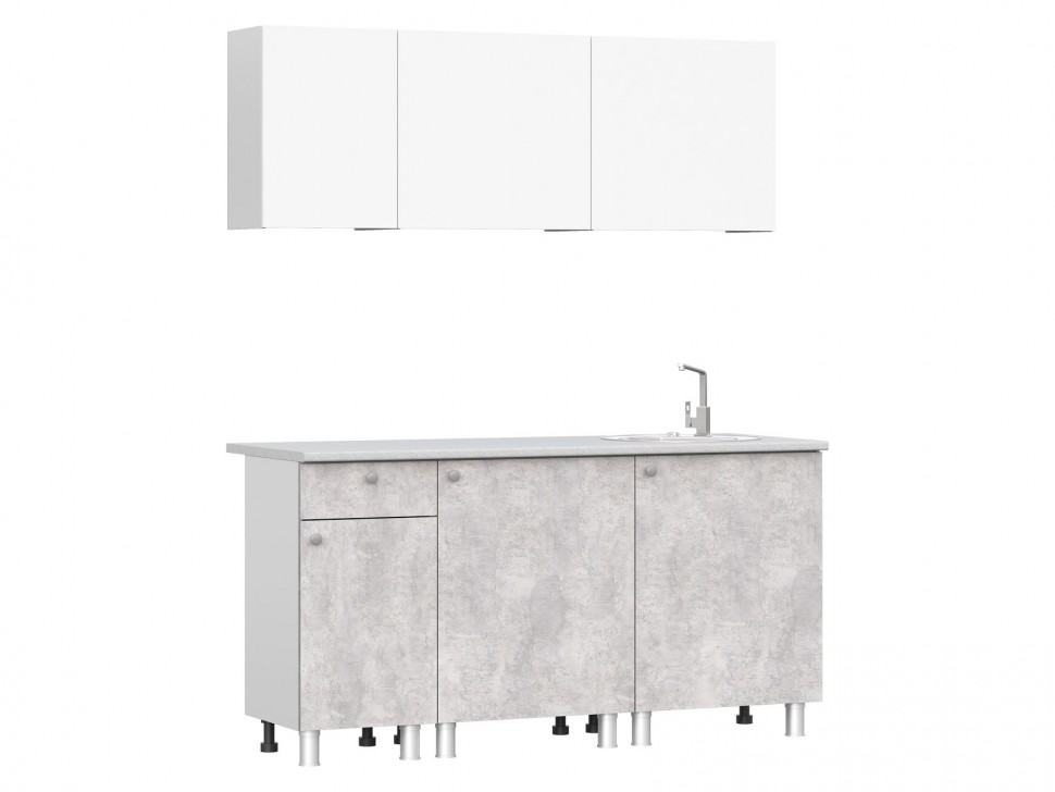 Кухонный гарнитур Кайган 160 см