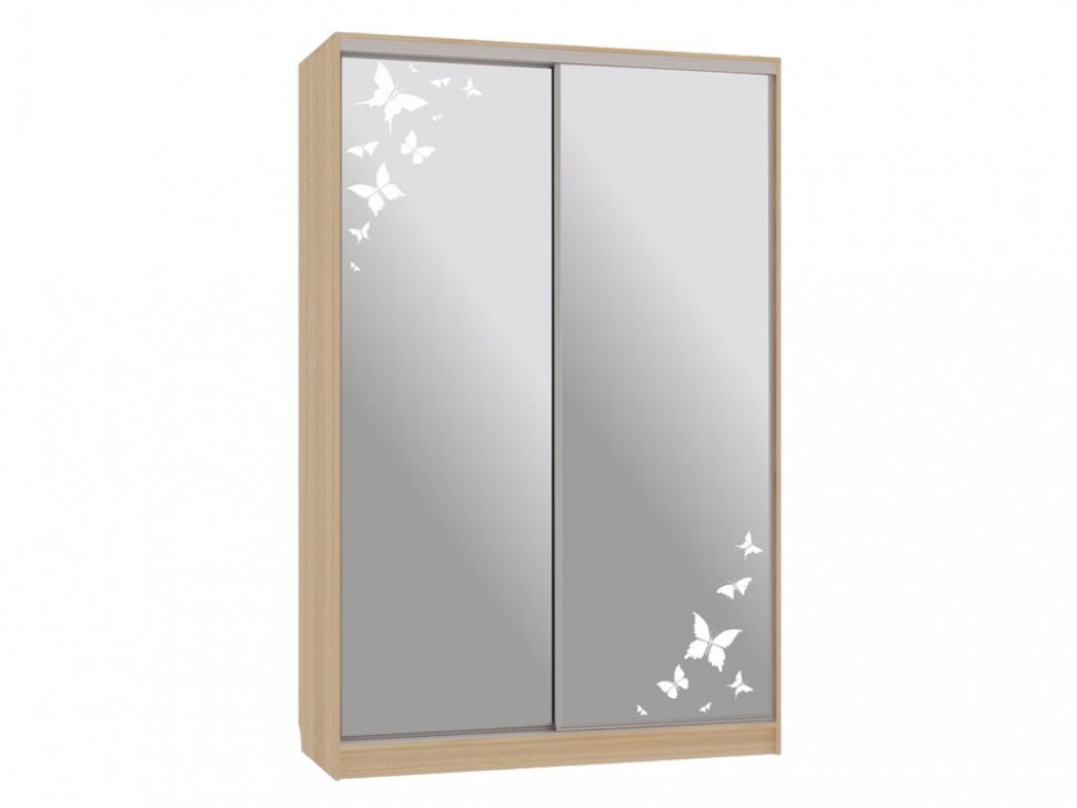 Шкаф-купе Колорадо 4 Бабочки