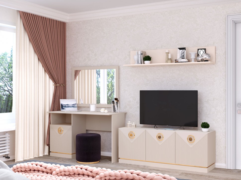 Настенное зеркало Капри