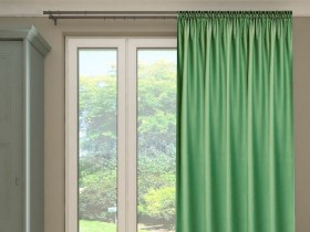 Штора Блэкаут зеленый