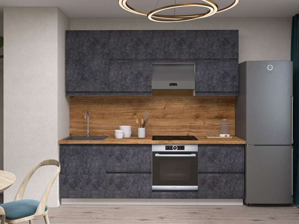 Кухонный гарнитур Вельвет 240 см