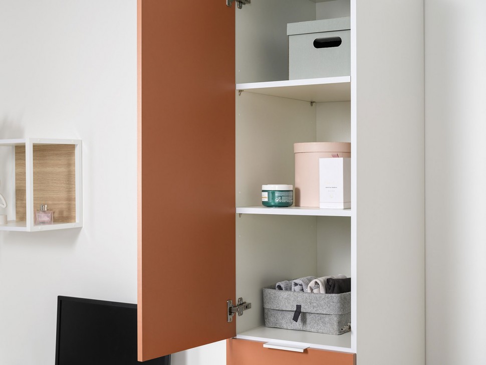 Детский шкаф Марвэл с выкатной секцией