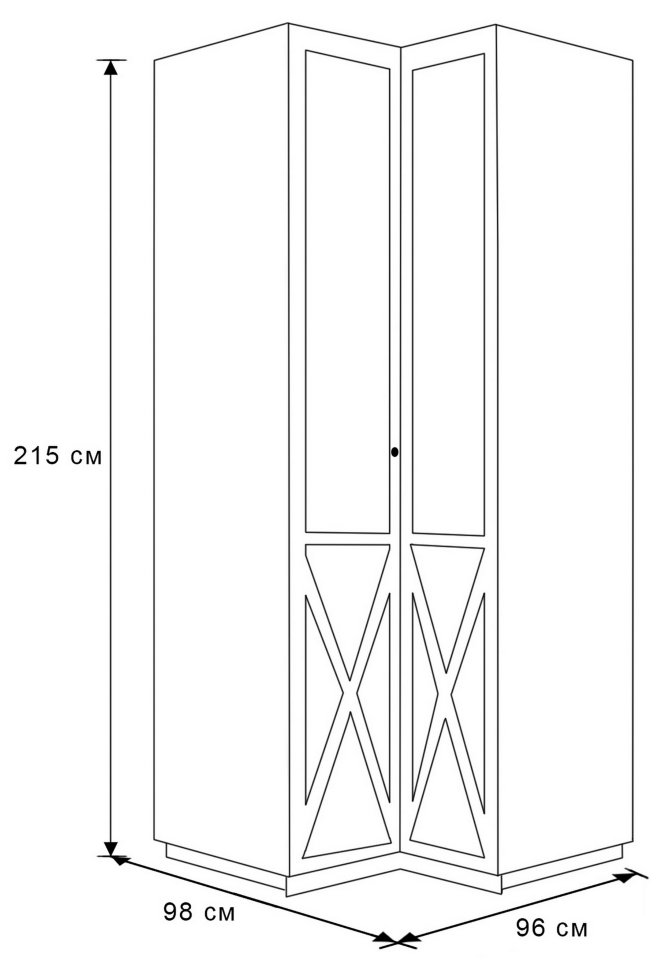 ADELE14 Шкаф угловой