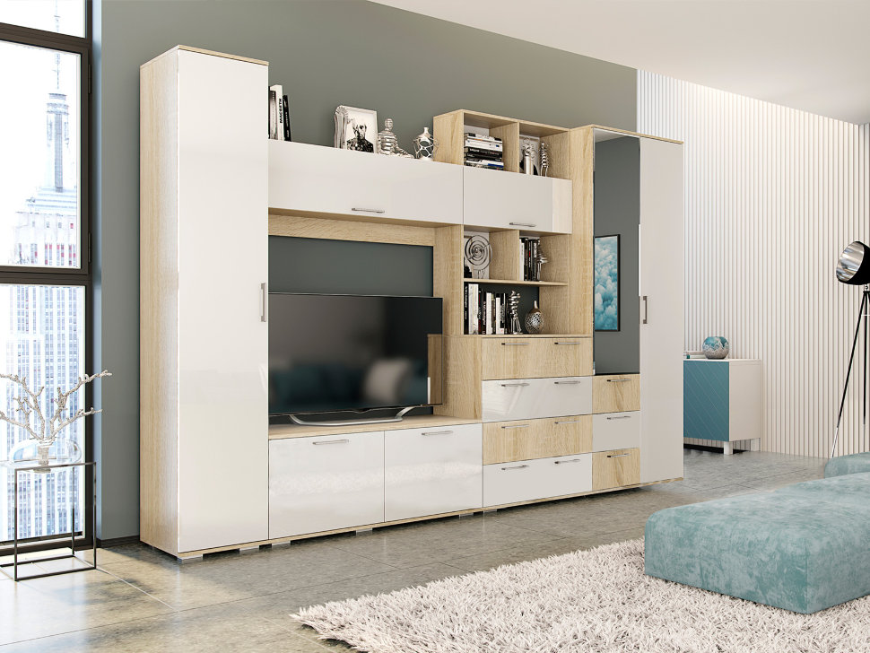 Шкаф-пенал Белладжио