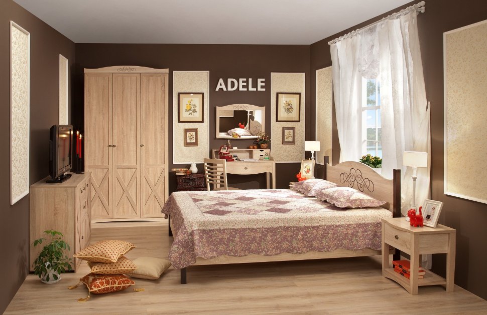 ADELE 8 (спальня) Шкаф для одежды