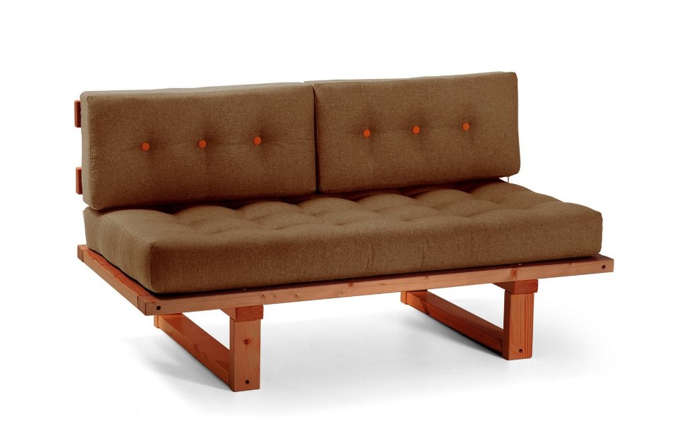 Прямой диван Кушетка Торн-М (сосна)