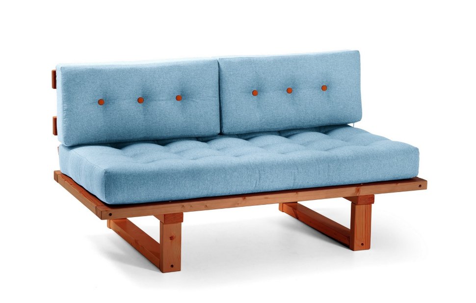 Прямой диван Кушетка Торн-М (сосна)