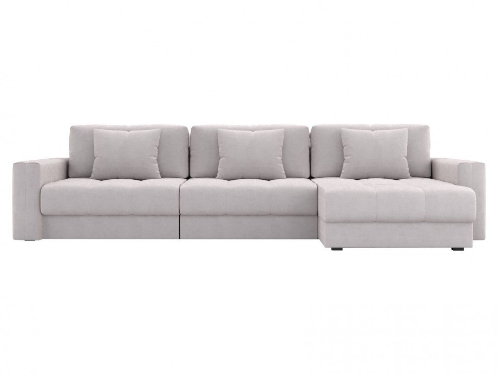 Угловой диван с оттоманкой Клермон Макси