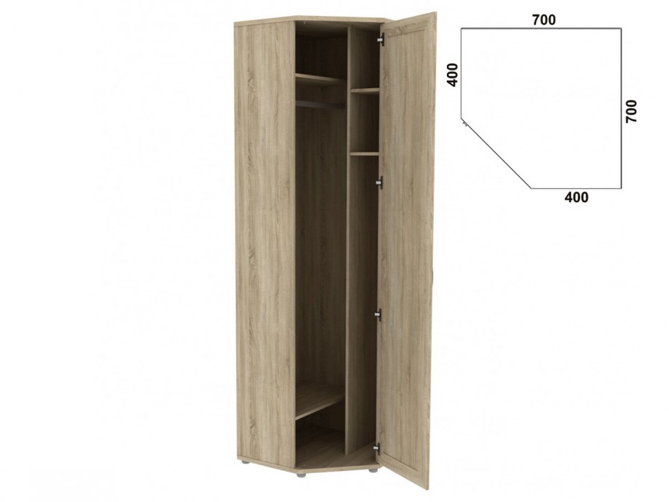 Угловой шкаф Леонардо