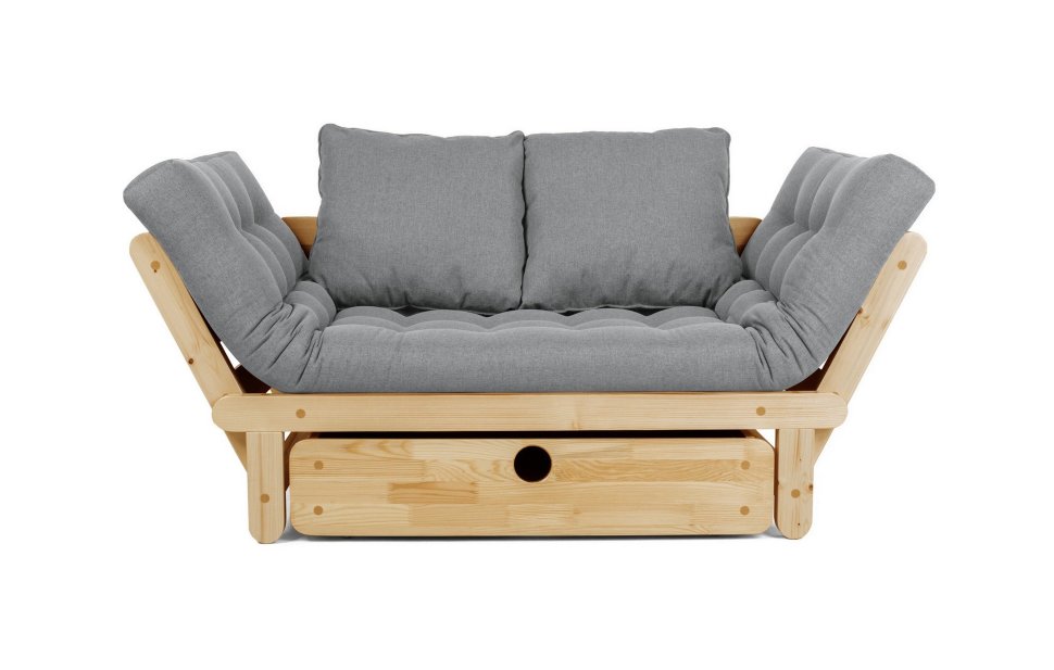 Прямой диван Кушетка Сламбер BOX (сосна)