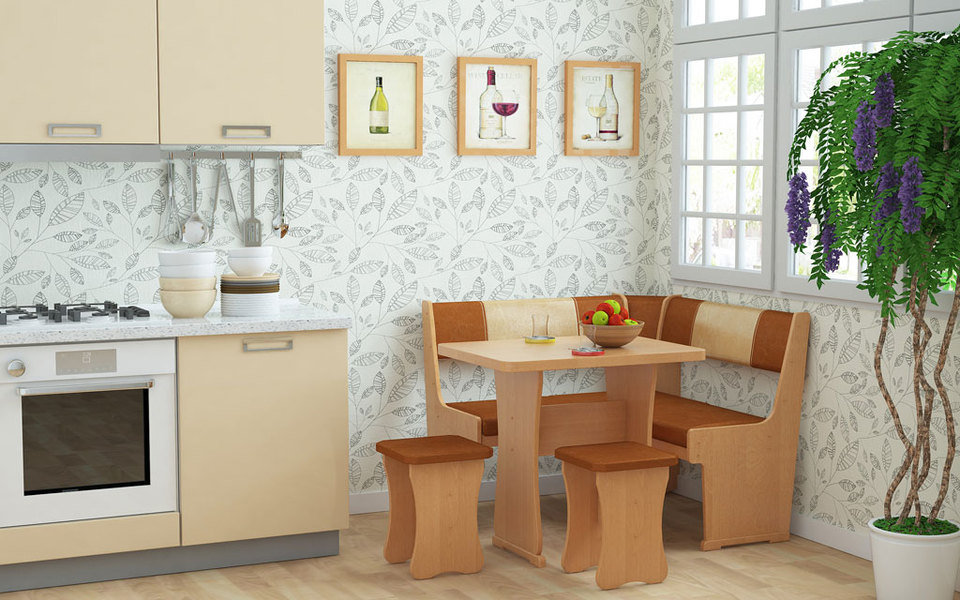 Кухонный уголок Сити 1