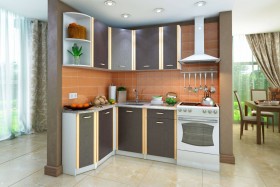 Кухонный гарнитур угловой Бланка СТЛ.