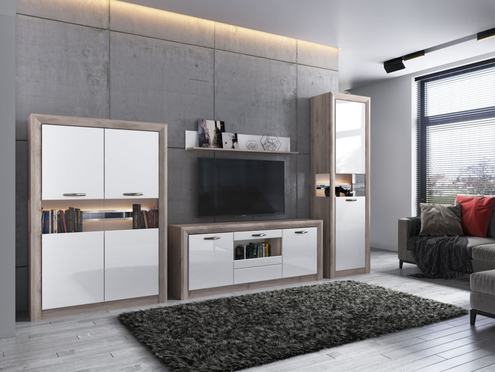 ТВ-тумба Тума под ТВ Орландо