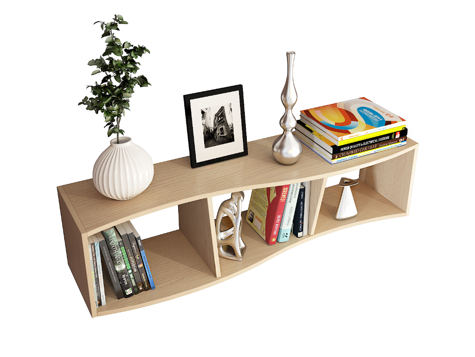 Настенная полка Вейв-8